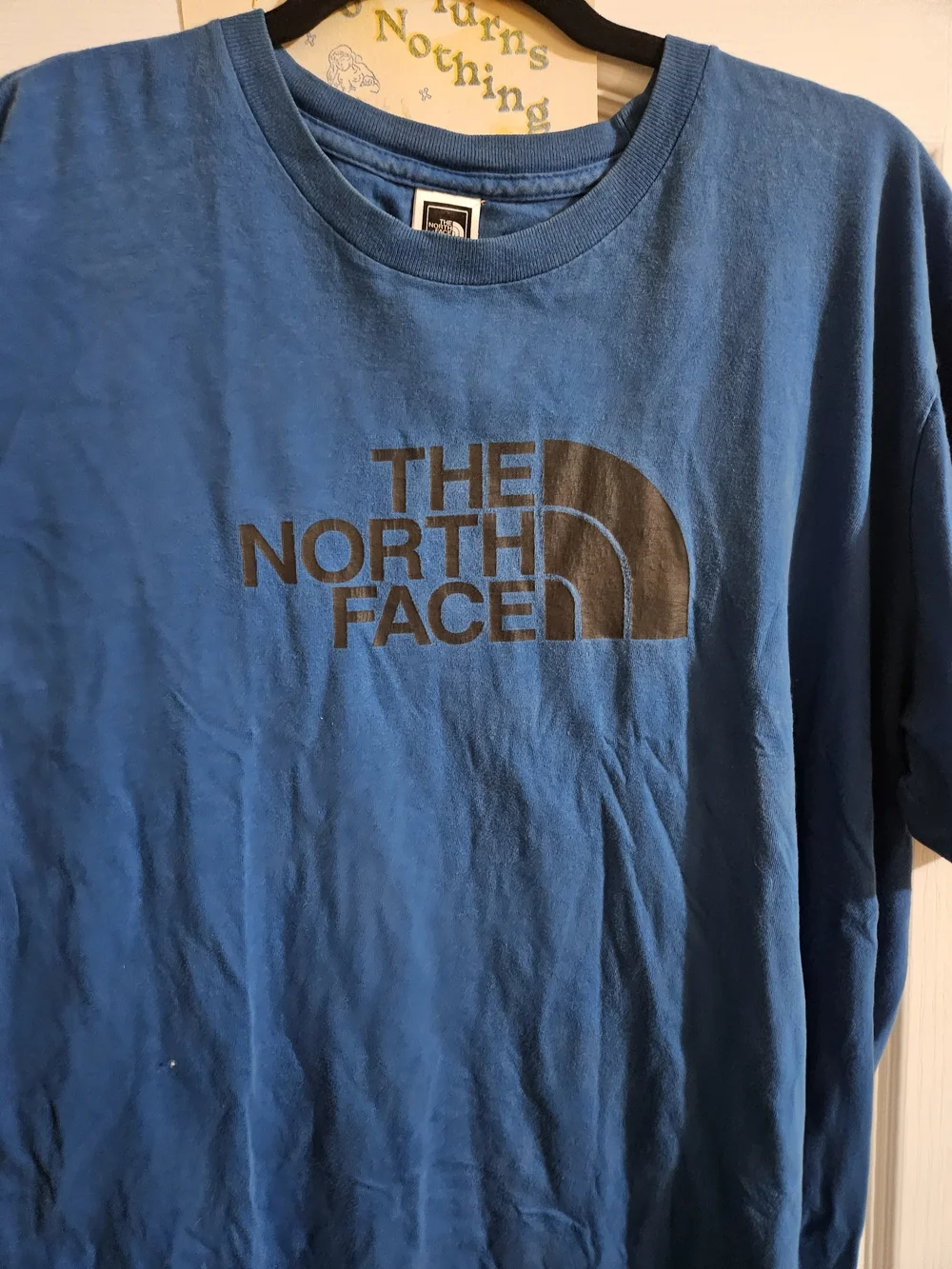 The North Face Men’s Short Sleeve Logo T‑Shirt — Blue